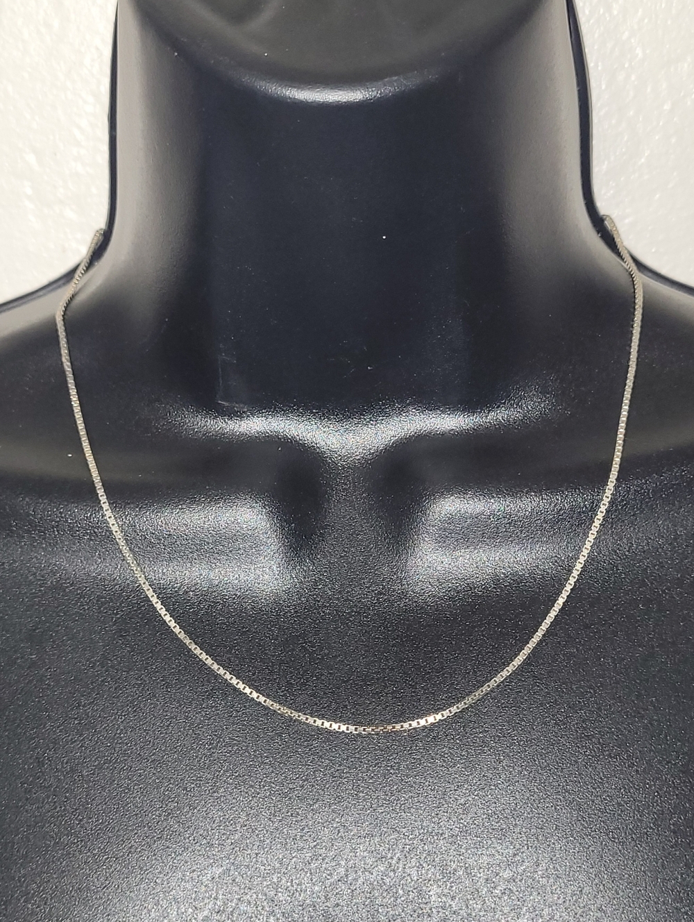 Classic Silver Box Chain Necklace - Women's Jewelry
